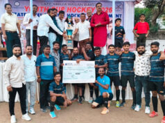 जिला हॉकी संघ राजनांदगांव ने मेजबान बिलासपुर को 4-1 से पराजित कर खिताब अपने नाम किया