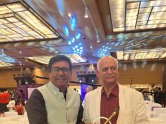 फिरोज अंसारी ने खेल मंत्री संग खिलाड़ियों को किया सम्मानित