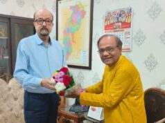 कुलपति प्रो. मनोज दयाल ने राज्यपाल से की सौजन्य भेंट