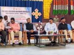 सम्मानित होकर डोंगरगढ़ लौटे उप प्राचार्य संजय कुमार मंडल, नवोदय विद्यालय में किए कई विकास कार्य