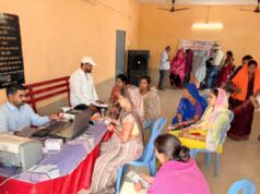 बसंतपुर में महतारी वंदन योजना के लिए लगा ई-केवाईसी शिविर, बड़ी संख्या में उमड़ीं महिलाएं