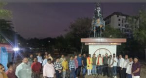 राजनांदगांव में गूंजा ‘महाराणा प्रताप अमर रहें’, हिंदू जागरण मंच ने आरके नगर चौक में मनाई जयंती