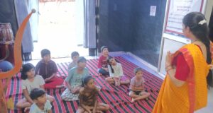 मोबाइल और रील्स के दौर में बच्चों को संस्कारी बनाने की पहल : शक्तिधाम में लगा ‘बाल समागम शिविर’