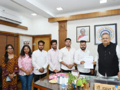 दिग्विजय कॉलेज की अव्यवस्थाओं पर एबीवीपी ने खोला मोर्चा, विधानसभा अध्यक्ष से प्राचार्या को हटाने की मांग