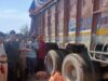 ट्रक और बाइक की भिड़ंत में बाइक सवार पति पत्नी की मौत