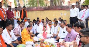 उप मुख्यमंत्री श्री अरुण साव ने हायर सेकंडरी स्कूल भवन का किया भूमिपूजन