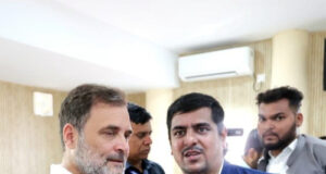 नई दिल्ली में राहुल गांधी से मिले विशु अजमानी, जन्मदिन की दी बधाई