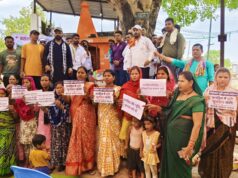 कोड़ीखाना भूमि मुक्तिकरण : जनहित में जमीन आरक्षित करने गूंजी आवाज, तीसरे चरण के धरने में उमड़े बसंतपुर वासी