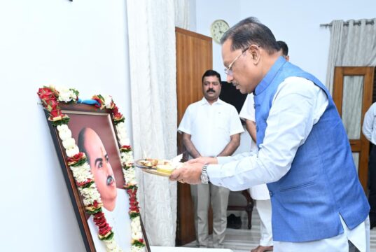 डॉ. श्यामा प्रसाद मुखर्जी भारत की एकता, अखंडता और राष्ट्रीय स्वाभिमान के सशक्त प्रहरी : साय