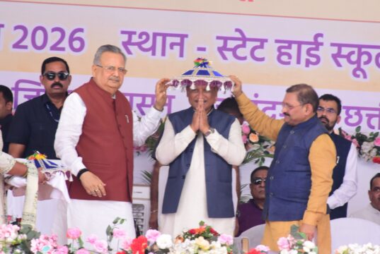 मुख्यमंत्री विष्णु देव साय की ने राजनांदगांव में 510 करोड़ रुपये से अधिक लागत के 333 विकास कार्यों का किया लोकार्पण-भूमिपूजन