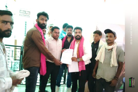 ओवररेटिंग और अवैध उत्खनन के खिलाफ शमसुल आलम हुए मुखर, कलेक्टर के नाम सौंपा ज्ञापन