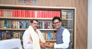 सेवा, सुशासन और जनकल्याण के 12 वर्ष : वित्त मंत्री ओ.पी. चौधरी ने प्रबुद्धजनों से किया संवाद