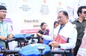 मुख्यमंत्री विष्णुदेव साय की पहल से जशपुर की महिलाएं बनेंगी ‘ड्रोन दीदी’