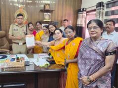 अवैध पशु तस्करी रोकने हिंदू जागरण मंच ने एसपी को सौंपा ज्ञापन