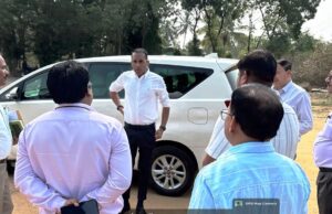 लोक निर्माण विभाग के सचिव ने मेडिकल कॉलेज के कार्यों का किया निरीक्षण, तेजी से काम पूरा करने कहा