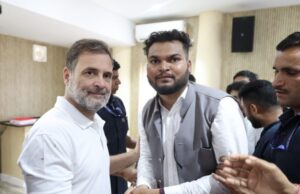 राहुल गांधी को जन्मदिन की बधाई देने पहुंचे जय प्रकाश साहू