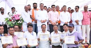 विकास कार्यों में नही होगी कोई कमी -राजस्व मंत्री श्री टंक राम वर्मा
