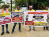 बेटियों से दरिंदगी पर फूटा गुस्सा, ‘जीवनदान’ ने न्यायालय के सामने किया प्रदर्शन