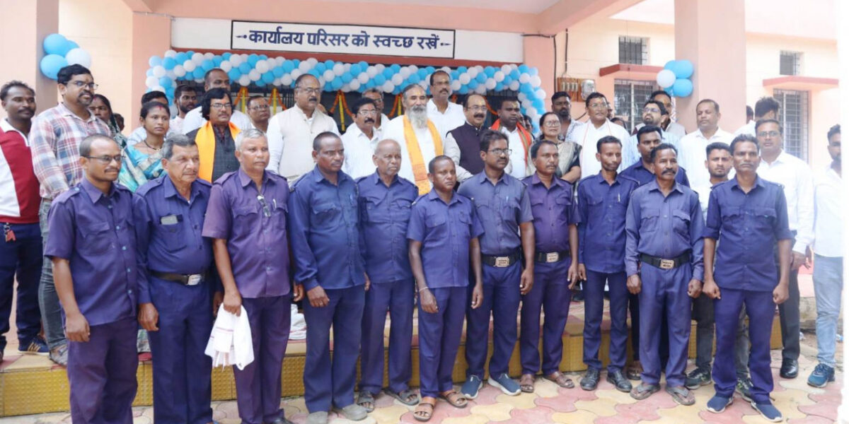 उप मुख्यमंत्री श्री अरुण साव ने तहसील कार्यालय के नवनिर्मित भवन का किया लोकार्पण