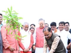 विधानसभा परिसर में ‘एक पेड़ मां के नाम 3.0’ अभियान के तहत हुआ वृहद पौधरोपण