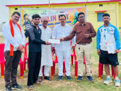 सुंदरा में नेशनल जेवलिन डे पर भाला फेंक प्रतियोगिता, 50 खिलाड़ियों ने दिखाया दम