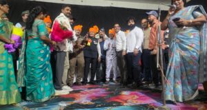 सैनिकों के लिए राजपूत समाज ने भेजीं राखियां, मुख्य अतिथि महेंद्र प्रताप सिंह का किया सम्मान