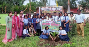 पीएमश्री नवोदय विद्यालय डोंगरगढ़ में वृक्षारोपण, रोपे गए पौधे