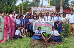 पीएमश्री नवोदय विद्यालय डोंगरगढ़ में वृक्षारोपण, रोपे गए पौधे