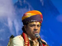 बाबा रामदेव मंदिर में चल रही देवी भागवत कथा के द्वितीय दिवस कथा