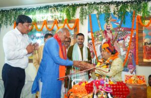 सनातन धर्म में कुमारी कन्या को मां गौरा रूप में विवाहित कन्या को मां लक्ष्मी एवं बच्चों को संस्कार देने वाली को माँ शारदा के रूप में पूजा जाता है : राजीव कृष्ण महाराज