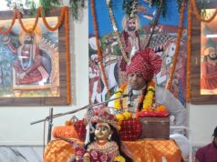 श्री बाबा रामदेव मंदिर, गंजपारा में देवी भागवत का छठवां दिवस