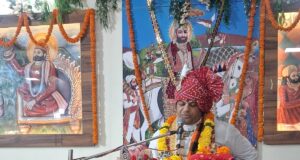 श्री बाबा रामदेव मंदिर, गंजपारा में देवी भागवत का छठवां दिवस