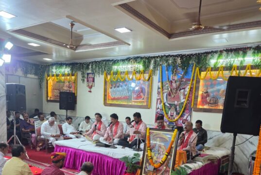 बाबा रामदेव जी के जन्मोत्सव पर आयोजन,सैकड़ों धर्मप्रेमियों ने किया संगीतमय सुन्दरकाण्ड का पाठ